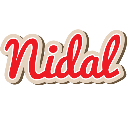 Nidal chocolate logo