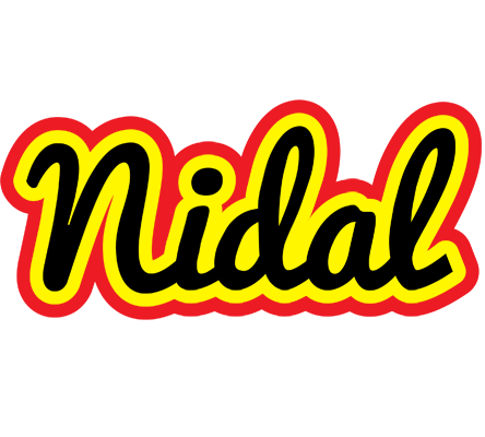 Nidal flaming logo