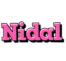 Nidal girlish logo