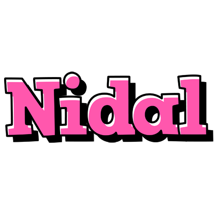 Nidal girlish logo