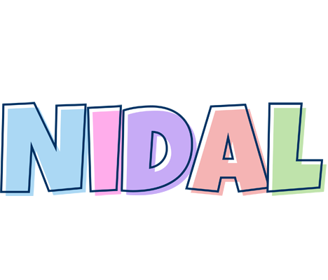 Nidal pastel logo