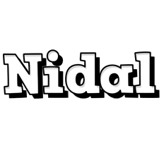 Nidal snowing logo