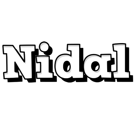 Nidal snowing logo