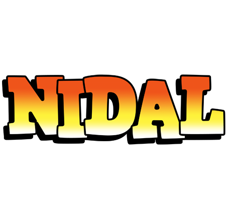 Nidal sunset logo