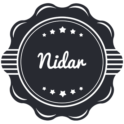 Nidar badge logo