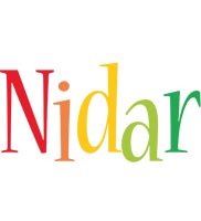 Nidar birthday logo