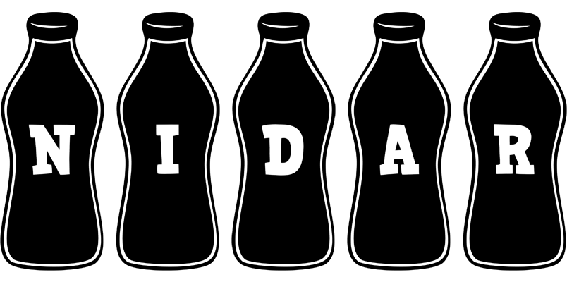 Nidar bottle logo