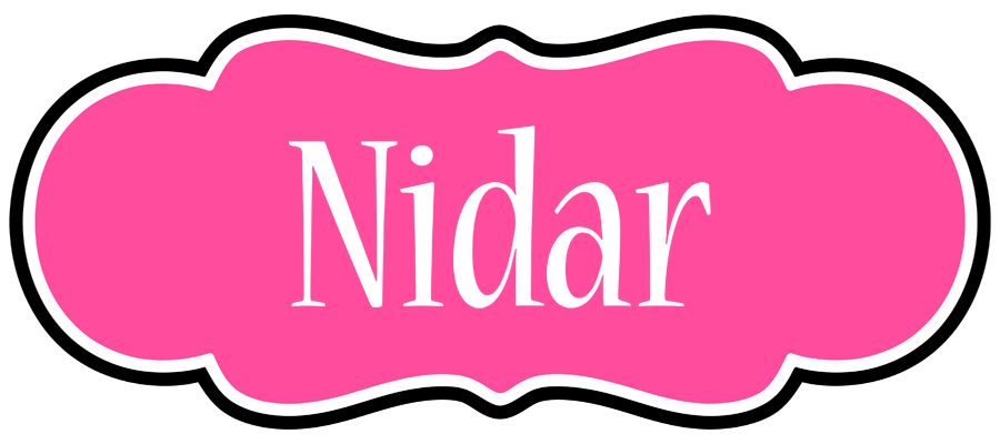 Nidar invitation logo