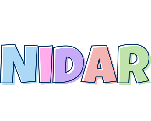 Nidar pastel logo