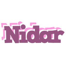 Nidar relaxing logo