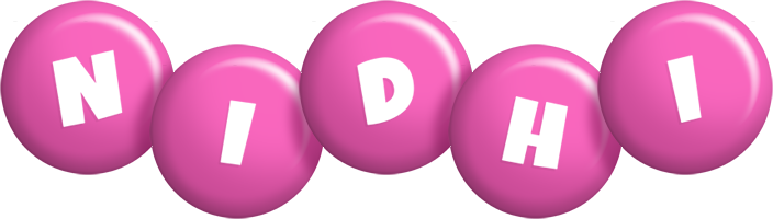 Nidhi candy-pink logo