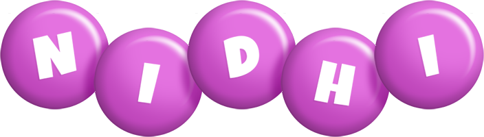 Nidhi candy-purple logo