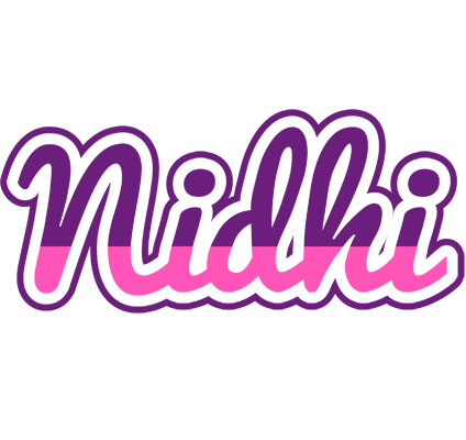 Nidhi cheerful logo
