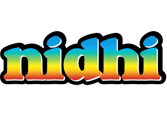 Nidhi color logo