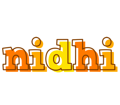Nidhi desert logo