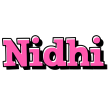 Nidhi girlish logo