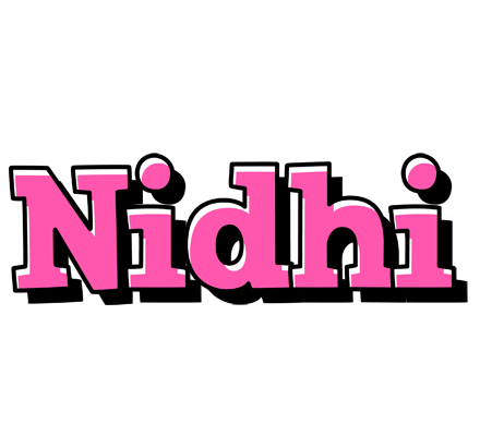Nidhi girlish logo