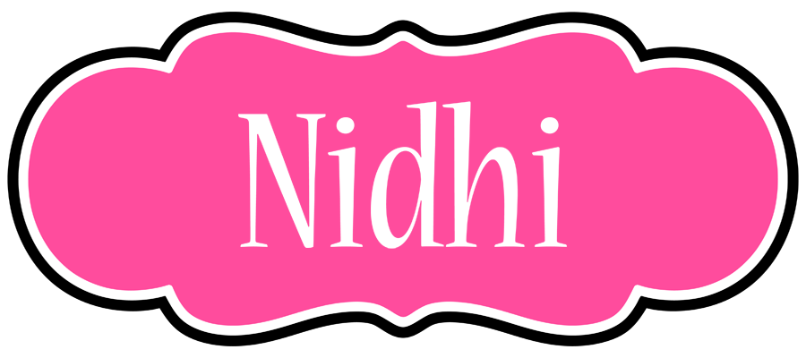 Nidhi invitation logo