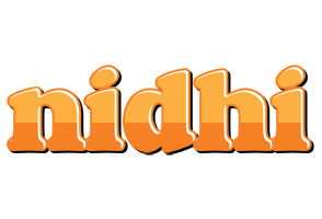 Nidhi orange logo