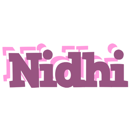 Nidhi relaxing logo
