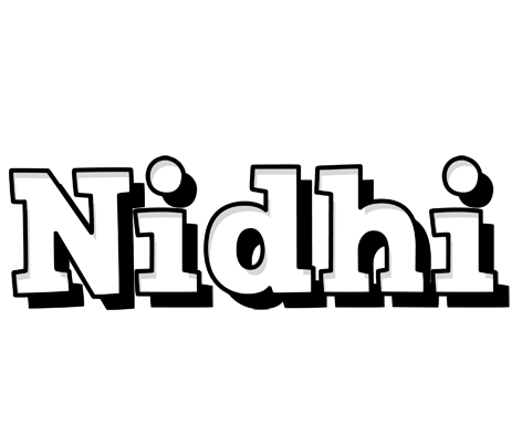 Nidhi snowing logo