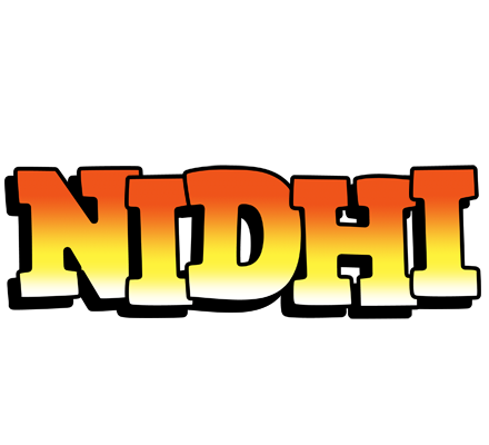 Nidhi sunset logo