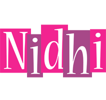 Nidhi whine logo