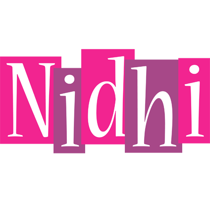 Nidhi whine logo