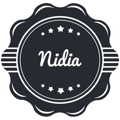 Nidia badge logo