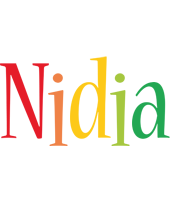 Nidia birthday logo