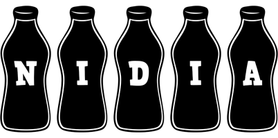 Nidia bottle logo