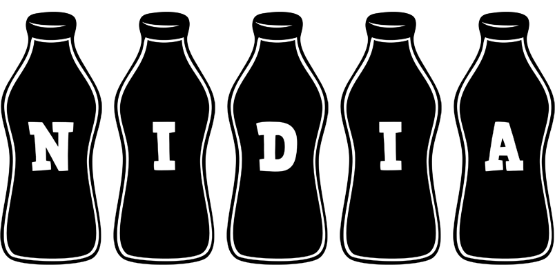 Nidia bottle logo