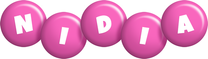 Nidia candy-pink logo