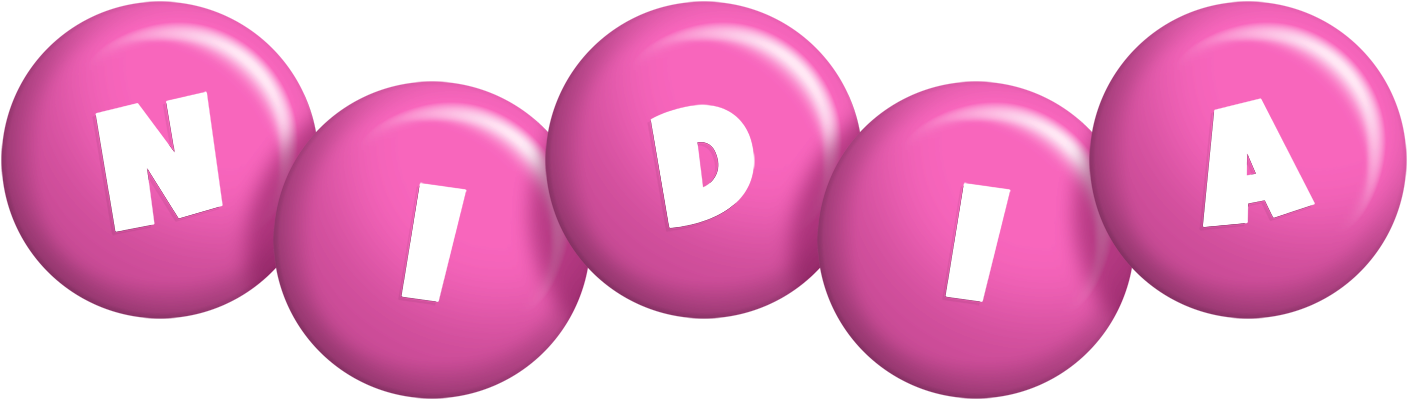 Nidia candy-pink logo