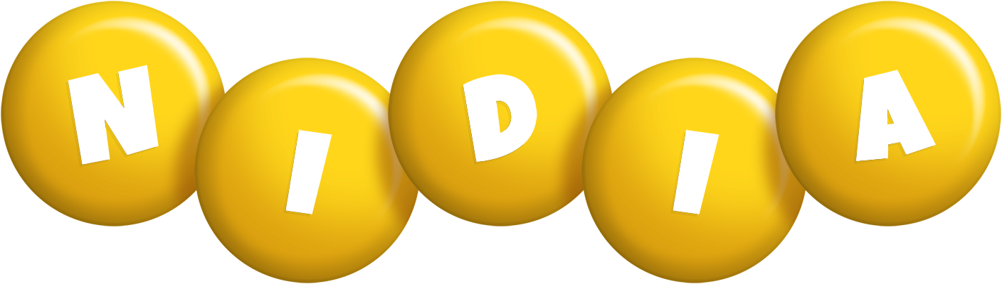 Nidia candy-yellow logo