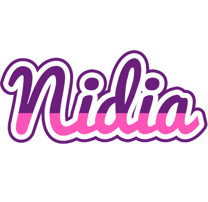 Nidia cheerful logo