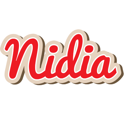 Nidia chocolate logo