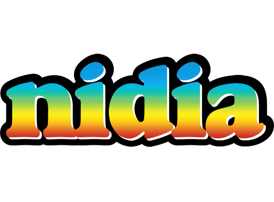 Nidia color logo