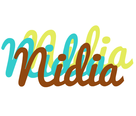 Nidia cupcake logo