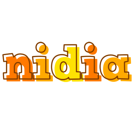 Nidia desert logo