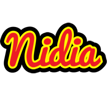 Nidia fireman logo