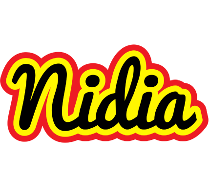 Nidia flaming logo