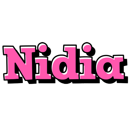Nidia girlish logo