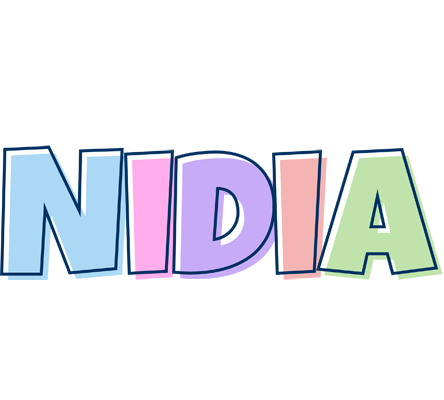 Nidia pastel logo