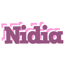 Nidia relaxing logo