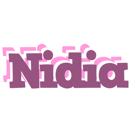 Nidia relaxing logo