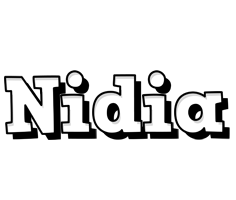 Nidia snowing logo