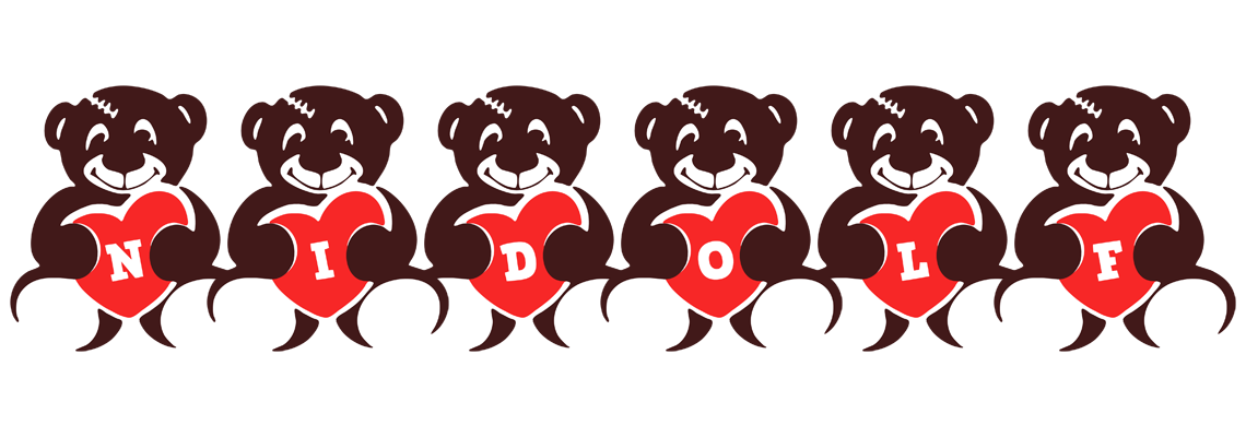 Nidolf bear logo