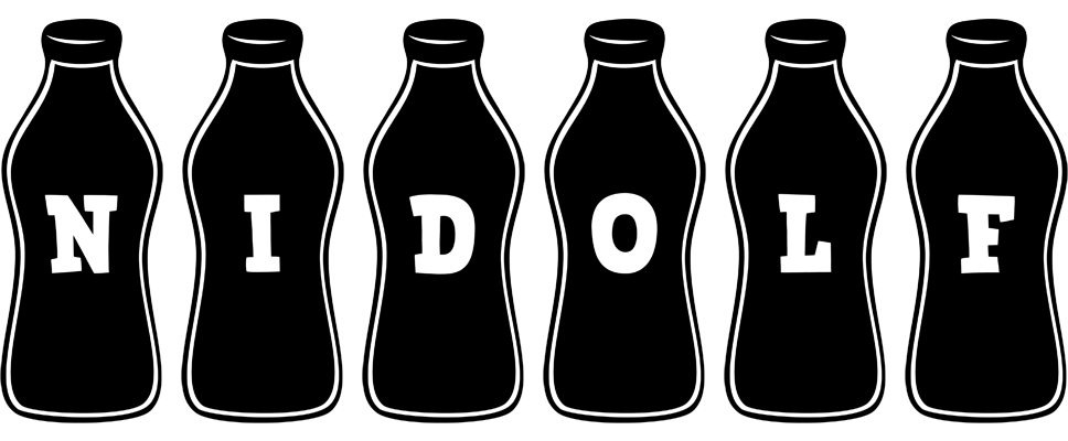 Nidolf bottle logo