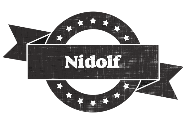 Nidolf grunge logo